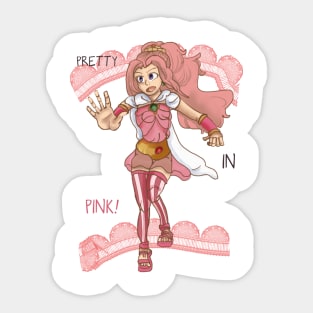 Pretty in Pink Porom Sticker